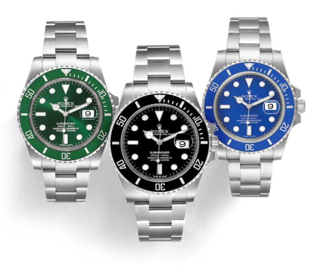Why is the Rolex Submariner the most worn watch in the world ? 36 Rolex Submariner Hulk Steel Black Dial and Smurf 1068x900 1