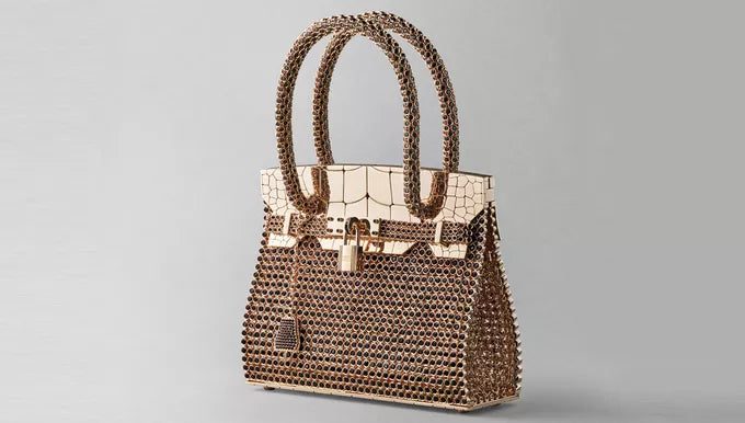How did Birkin bags come around ? 4 mini sac kelly dhermes en or et spinelles