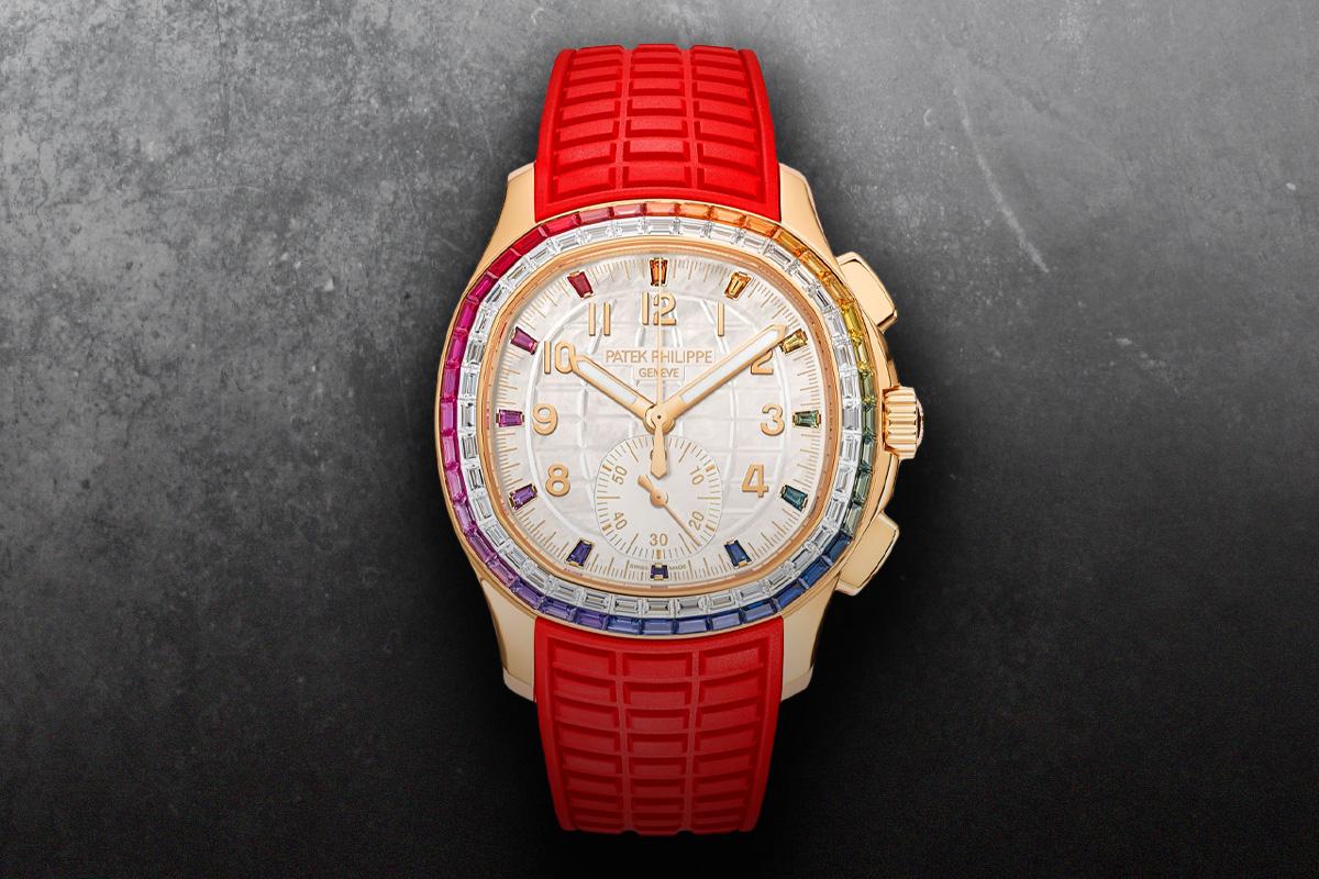 Patek Philippe Aquanaut Luce Rainbow Ref 7968 300R