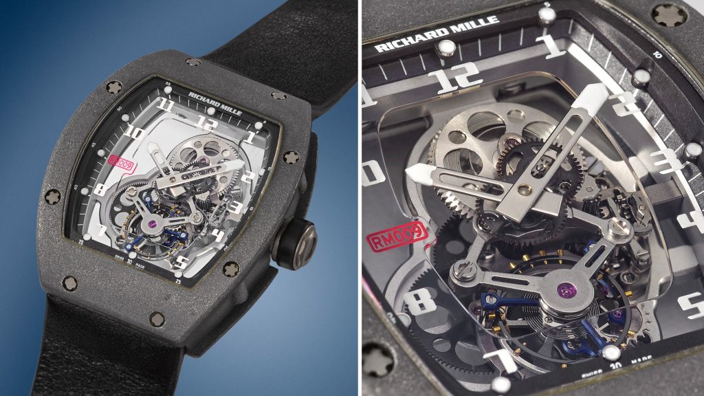Most Expensive Richard Mille Watch RM 009 Felipe Massa Tourbillon