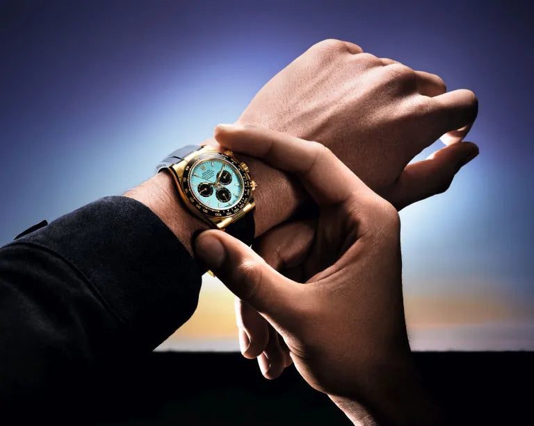Rolex Oyster Perpetual Cosmograph Daytona with Turquoise Blue Lacquer Dial 1