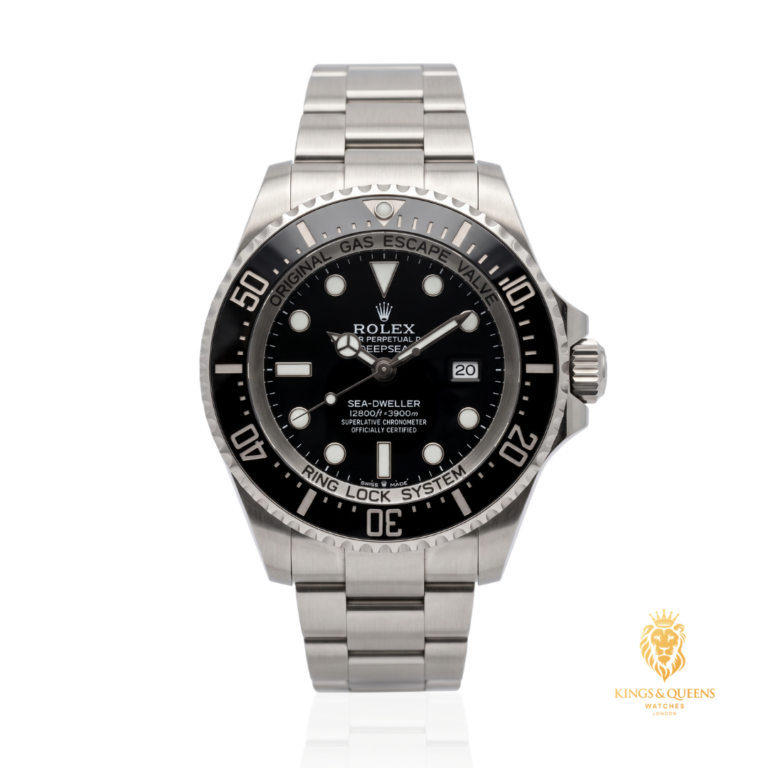 Rolex Sea-Dweller Deepsea 126660 with a black dial