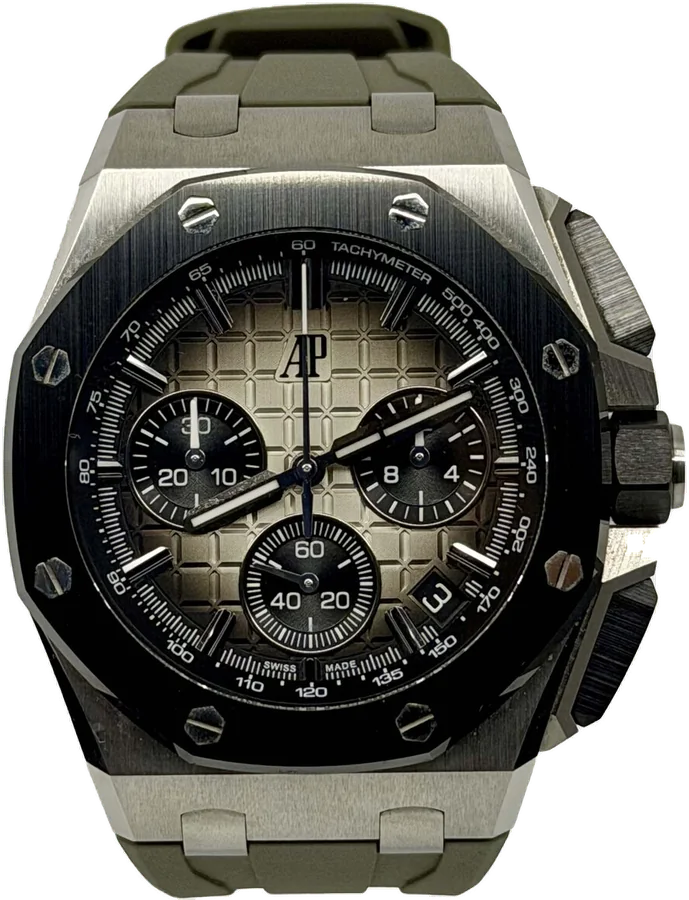 Audemars Piguet Royal Oak Offshore, Grey dial, Steel
