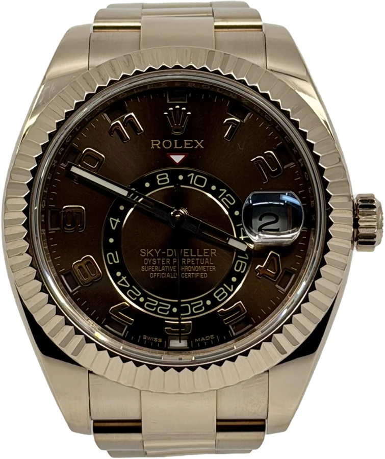 Rolex Sky-Dweller, Chocolate dial, Rose Gold