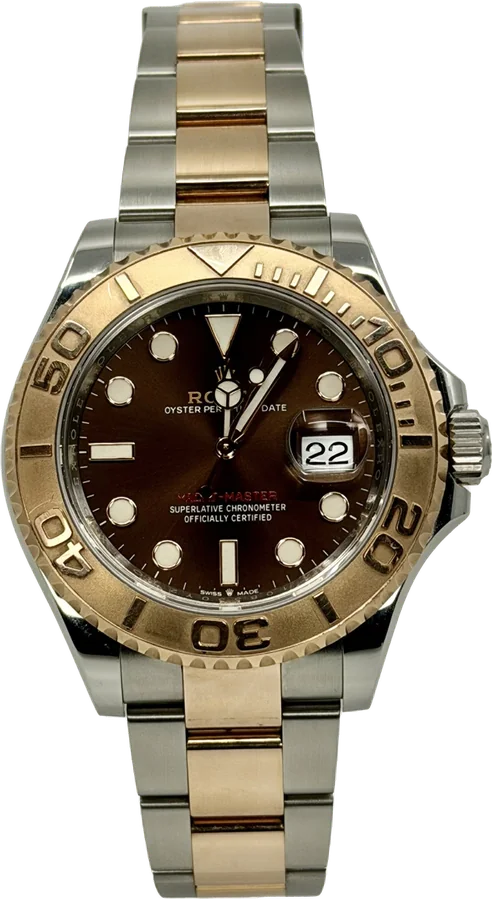 Rolex Yacht-Master, Chocolate dial, Steel & Rose Gold
