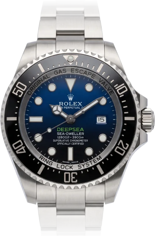 Rolex Sea-Dweller, Blue dial, Steel