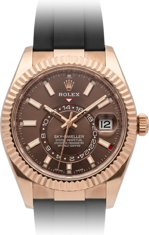 Rolex Sky-Dweller, Chocolate dial, Rose Gold
