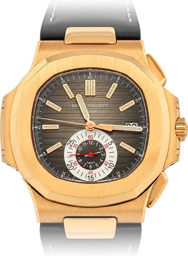 Patek Philippe Nautilus, Brown dial, Rose Gold