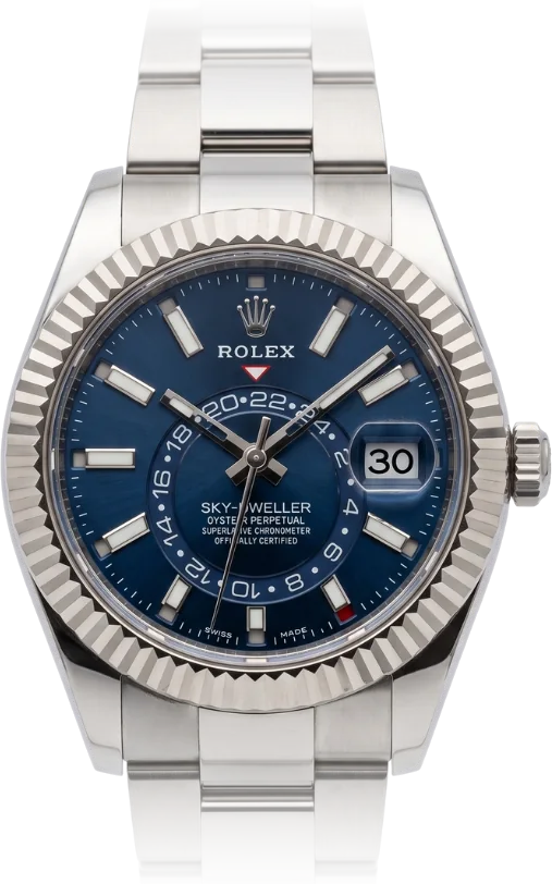 Rolex Sky-Dweller, Blue dial, Steel
