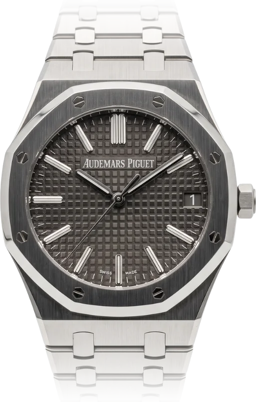 Audemars Piguet Royal Oak, Grey dial, Stainless Steel